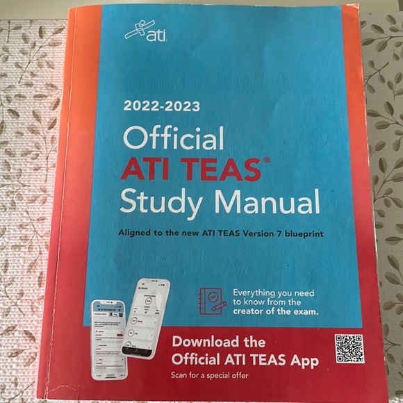 2022-2023 Official ATI TEAS Study Manual - Picture 1 of 1